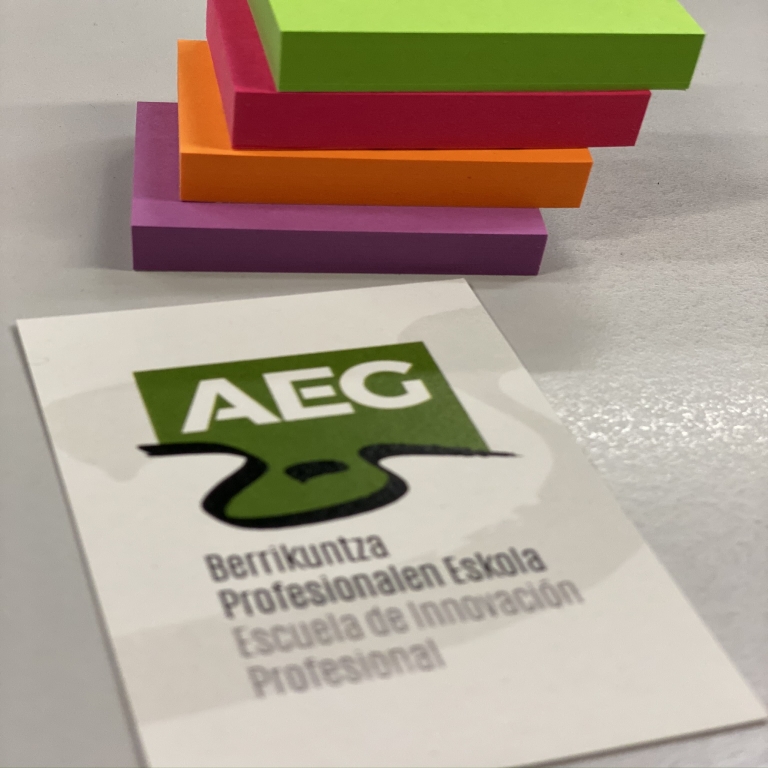 AEG Escuela de innovación profesional ubicada en donostia-san sebastián.  Formación Profesional, Ciclos Superiores en textil, administración, informática y marketing.